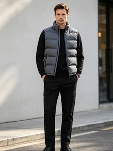 Oem Winter Trend Waterproof Wholesale Winter Clothes Jacket Cheap <b>Waistcoats</b> Men Safety <b>Long</b> Puffer Vest - Product Image 6