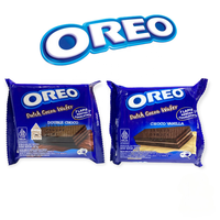 Meilleures ventes de gaufrettes de cacao hollandaises Oreo 58.5gr Vanille chocolat Meilleur prix de gros