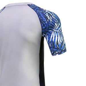 Customized Sublimation Rash Guard For Men's Half Sleeve Yoga Gym <b>Shirts</b> Men Clothing Compression Wear Pakistan Manufacture - Product Image 6