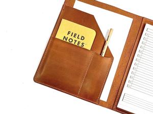 Porte-bloc en cuir dossier fait à la main portefeuille porte-bloc-notes personnalisé A5 dossier A4 sac pour porte-documents LPA-0002 - Product Image 6