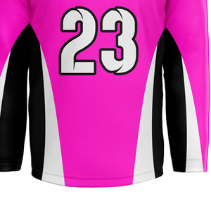 Maillot de hockey sur glace professionnel sublimé pour homme, tissu respirant à séchage rapide, tenue de club personnalisée, maillot de sport sur mesure - Product Image 3