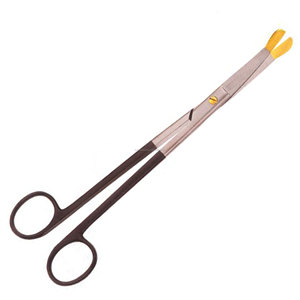 Ciseaux à pointe diamantée avec légère biseauture sur le manche, instrument chirurgical de précision en acier inoxydable, outil de coupe médical, kit chirurgical ORL - Product Image 3