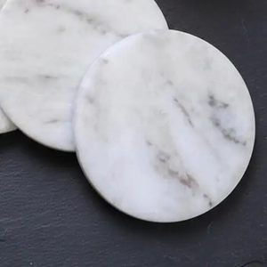 High End Eco-Friendly Luxury Marble <b>Coaster</b> Set Best Quality Top Selling Elegant Drink <b>Coasters</b> 4X4 Inches Home Kitchen <b>Table</b> - Product Image 4