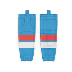 Chaussettes de hockey sur glace athlétiques durables, tissu respirant, orteil renforcé, ajustement confortable, chaussettes de hockey sur glace performantes - Product Image 1