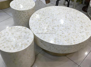 Oferta de Navidad: Mesita de Noche Estilo Ángel Pintada a Mano con Patrón Animal de Resina y Forma Personalizada - Product Image 2