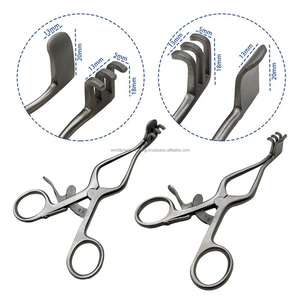 Retractor Autoretráctil Weitlaner de 135 mm, Apertura Máxima de 60 mm, Instrumento Quirúrgico de Acero Inoxidable, Cirugía General Manual, ISO13485 - Product Image 5