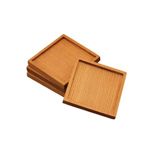 Reusable Natural Wooden Cup Coaster Handmade Drink Holder for Coffee Mug Tea Glass Hotel Restaurant Home - Product Image 2