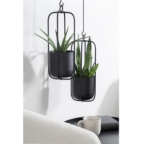 Canasta Colgante de Metal Galvanizado para Plantas y Flores, Decoración de Pared, Superventas - Product Image 5