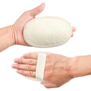 Compostable Organic Loofah Bath Sponge Eco-Friendly Body Scrubber Natural Shower Sponge for Sustainable Bathroom Essentials - Product Image 2