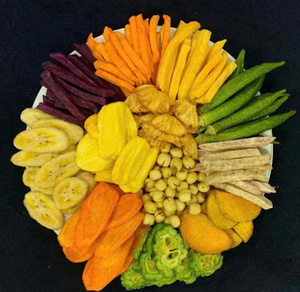 Chips de Frutas Mixtas Fritas al Vacío de Alta Calidad, Snacks Saludables, Compra al por Mayor, Frutas Secas Orgánicas Mixtas, Opción Saludable - Product Image 1