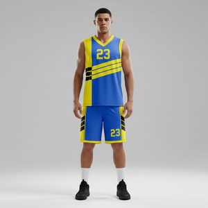 Wholesale Premium Basketball Uniform Manufacturer OEM Basketball Kit Sublimation Custom Embroidery Supplier USA Europe Markets - Product Image 1