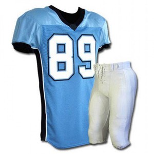Wholesale Youth American Flag Football Uniforms Breathable Plus Size 100% Polyester Anti-Bacterial - Product Image 5