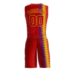 La Fábrica Produce Camisetas de Baloncesto Económicas de Secado Rápido y Transpirables, Conjunto de Baloncesto Juvenil con Sublimación Completa - Product Image 6