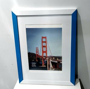 Moldura de foto na parede personalizada de 11x14 polegadas suspensão de 2 vias com design vertical moderno ecológico - Product Image 3