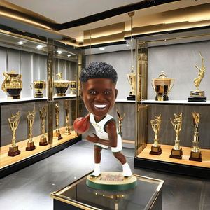 Artesanía de resina personalizable Bobbleheads deportes temáticos baloncesto fútbol béisbol jugadores equipo recuerdos o artefactos - Product Image 6