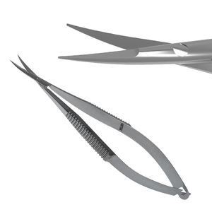 Ciseaux à ressort multifonctionnels en acier pour la beauté, lames tranchantes en acier inoxydable, droits, durables, réutilisables, pour droitiers, pour le nail art - Product Image 1
