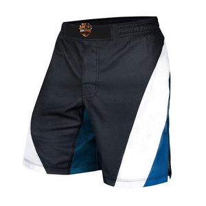 Pantalones Cortos de MMA para Hombre, Ligeros, de Secado Rápido, Cómodos y Duraderos, de Poliéster/Algodón, para Entrenamiento de Artes Marciales y Grappling - Product Image 1
