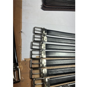 Ceintures réversibles automatiques en cuir véritable à boucle Autolock - Product Image 2