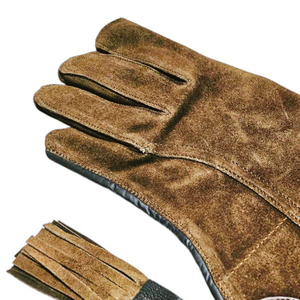 Gants de fauconnerie thermiques en cuir de vachette double couche de qualité supérieure, compatibles écran tactile, pour la chasse et la manipulation (vente en gros) - Product Image 4