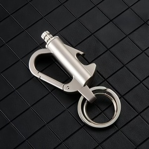 Fabulous Stainless Steel Lightweight Handmade Bottle Opener Keychain Fashion Metal <b>Carabiner</b> <b>Keyring</b> Hard-Wearing - Product Image 5