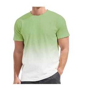 เสื้อยืดลำลองผลิตจากโรงงานโดยตรง ผ้าฝ้าย 100% เสื้อยืดผู้ชายยอดนิยม เสื้อยืดสตรีทแวร์สำหรับผู้ชาย - Product Image 3