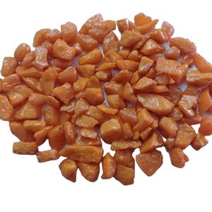 Puces en céramique polies en résine lisse d'agrégat de quartz à revêtement de couleur pour l'art et la décoration en résine - Product Image 1