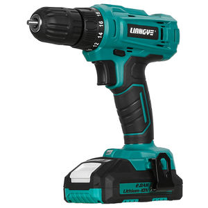 Bor Tanpa Kabel LCD720-1S Kecepatan Tunggal, Alat Pembuat Tenaga Motor DC Genggam, Bor Baterai, Obeng Bor Tanpa Kabel - Product Image 1