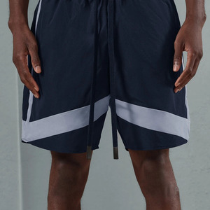 Custom <b>Men's</b> <b>Summer</b> Tech Wear 2 Piece Tracksuit Set Oversized Short Sleeve Zip Up <b>Jacket</b> And Shorts Color Block Streetwear Set - Product Image 4