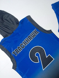 Uniforme 7v7 cómodo para entrenamiento juvenil, uniforme 7v7 con bandera, diseño personalizado, uniforme 7on7 de alta calidad, servicio OEM. - Product Image 3