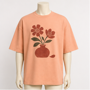 T-shirt moderne surdimensionné en coton 100% tricoté avec impression numérique, motif personnalisé, séchage rapide, pour homme TSA-SPT-0033 - Product Image 1