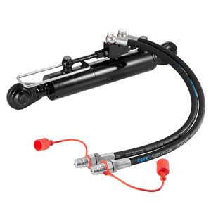 Cilindro Idraulico Top Link Cat.1 con 2 Tubi e Valvola di Non Ritorno G3/8' - Dimensioni Top Link da 11 pollici a 31 7/8 pollici - Product Image 1