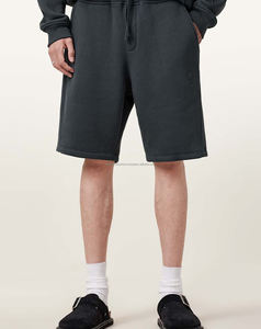 Pantalones cortos de algodón 100% para hombre de High Street, pantalones cortos informales para todas las estaciones, estampado de soplo transpirable - Product Image 1