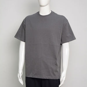 T-shirt pour homme en coton de qualité supérieure, coupe ample, épaules tombantes, style streetwear, nouveau design - Product Image 5