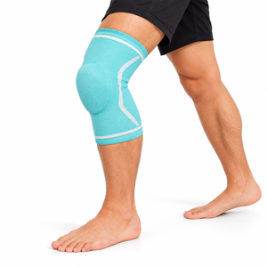 Genouillères respirantes pour hommes et femmes, idéales pour la gym, le fitness, la course, l'entraînement, la randonnée, athlétiques, flexibles, durables, antidérapantes, OEM ODM - Product Image 1