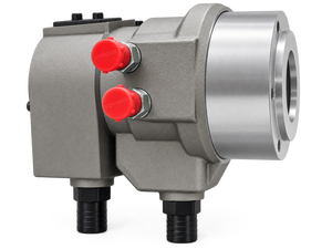 Cylindre rotatif creux à longue course série VHC LS industriel avec soupape de sécurité intégrée, 12,5 kg, 6000 tr/min, force de traction de 2100 kg, pour tour CNC - Product Image 1