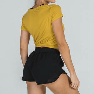 T-shirt Crop Top Tendance Décontracté Style Estival Streetwear Moderne Manches Courtes Confortable Coupe Décontractée Look Avant-Gardiste - Product Image 2