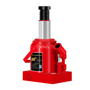 <span class=keywords><strong>Cric</strong></span> <span class=keywords><strong>hydraulique</strong></span> métallique 4-12 tonnes, <span class=keywords><strong>double</strong></span> vérin à deux étages avec joint pour réparation de véhicules, certifié CE ISO - Product Image 4