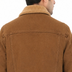 Veste en jean boutonnée pour homme, vêtement décontracté pour tous les jours, style moderne, coupe classique, automne - Product Image 5