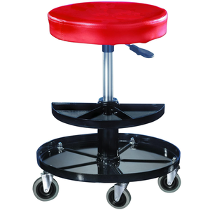 Taburete Mecánico Neumático con Ruedas, Capacidad de 300 lb, Asiento Ajustable para Taller con Bandeja de Almacenamiento, Asiento para Reparaciones GAPGAR039 - Product Image 2