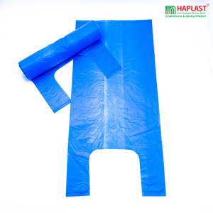 HDPE/LDPE T-shirt Bag On Roll Para el envasado de alimentos en supermercados, restaurantes Precio al por mayor de alta calidad Fábrica de Vietnam - Product Image 3