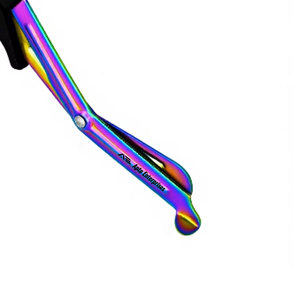 Ciseaux EMT 7,25 pouces, lames arc-en-ciel avec manche noir, acier inoxydable allemand, ciseaux utilitaires EMT, bandage de traumatisme, paramédical - Product Image 5