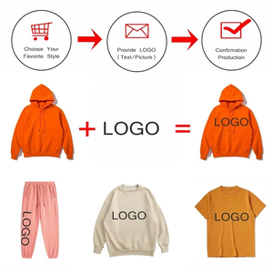 Nouveau sweat à capuche streetwear personnalisé avec logo brodé, patchwork coupé-cousu, tricoté, 100% coton molletonné, uni, écologique - Product Image 6