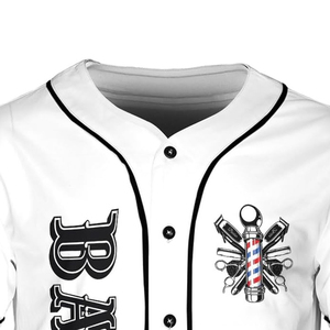 Proveedor Mayorista de Camisetas Sublimadas para Barbería, Ropa de Salón con Estampado Personalizado, Alta Calidad, Nueva Llegada 2026 - Product Image 4