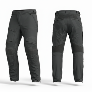 Pantalon de moto de qualité supérieure pour homme, imperméable, protecteur, respirant, avec rembourrage des genoux, pantalon de motocross personnalisé - Product Image 2