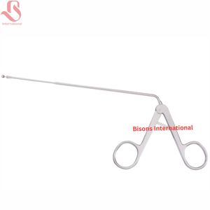 Pinzas de agarre manuales BISONS al por mayor, punzón circular para oído, nariz y garganta, punzón para amígdalas, acero inoxidable - Product Image 4