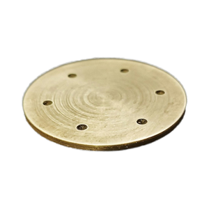 ชิ้นส่วนทองเหลืองแท้ 100% รูปทรงกลม สำหรับงานอุตสาหกรรม ทนทาน รองรับการผลิตแบบ OEM/ODM โดย SRS ENTERPRISES - Product Image 1