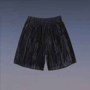 Shorts en velours de qualité supérieure pour hommes, couleur unie, logo tricoté sur le devant, respirant, séchage rapide, service OEM - Product Image 6