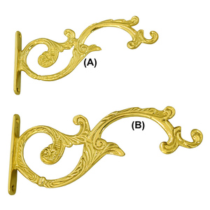 Supports pour suspendre des bougies à l'huile de veilleuse |   Support mural en laiton pour lampes de sanctuarium - DOUBLE VEE EXPORTS - Product Image 1