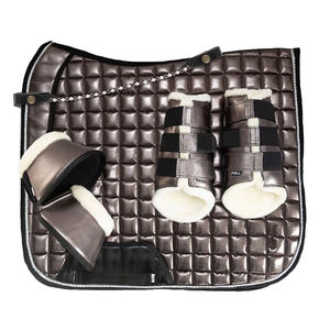 Vente flash : Ensemble de tapis de selle d'équitation en polaire avec logo, couleur et taille personnalisés - Product Image 2