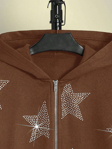 Nouveaux sweats à capuche pour hommes avec strass, tissu durable, vente chaude, tendance, prix bas, sweats à capuche pour hommes avec strass de haute qualité - Product Image 2